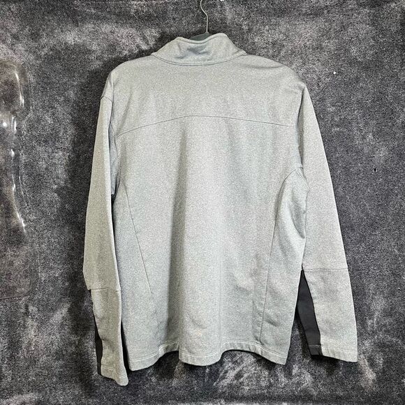 THE NORTH FACE Cugo Sweater Mens XL Grey Pullover 1/4 Zip Long Sleeve - Picture 5 of 5